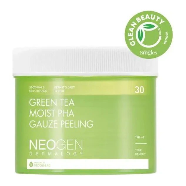 NEOGEN DERMALOGY Green Tea Moist PHA Gauze Peeling 190 мл