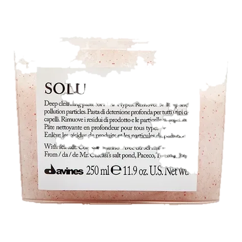 Davines SOLU Sea Salt Scrub Cleanser