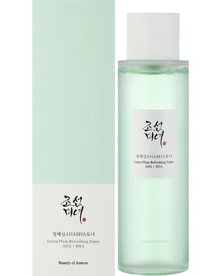 BEAUTY OF JOSEON Тонер з кислотами Green Plum Refreshing Toner : AHA + BHA 150ml