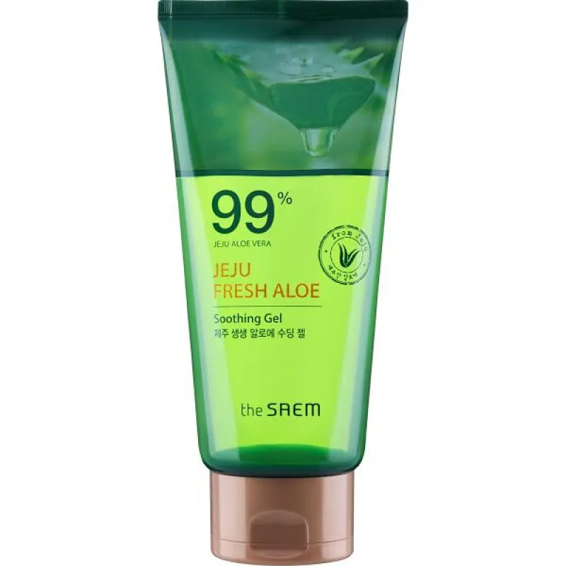 THE SAEM Jeju Fresh Aloe Soothing Gel 99% Tube 300 мл