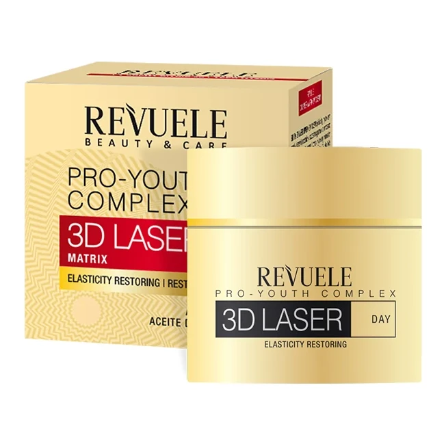 REVUELE Крем для обличчя антивіковий денний 3D LASER, 50 мл