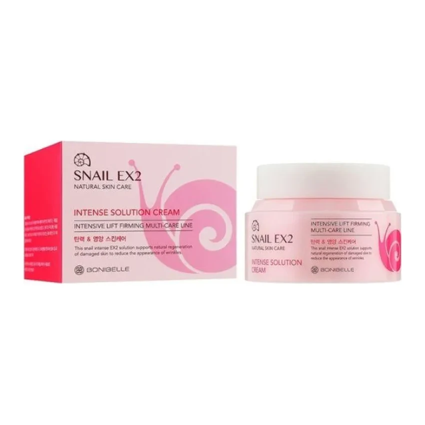 Enough Bonibelle Snail EX2 Intense Solution Cream 80 мл