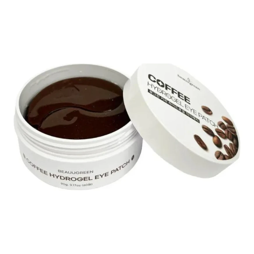 BEAUUGREEN Sea Coffee Hydrogel Eye Patch 60 шт