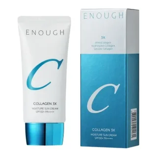Enough Зволожуючий сонцезахисний крем з колагеном Enough Collagen 3Х Moisture Sun Cream SPF50+/PA+++ 50 мл