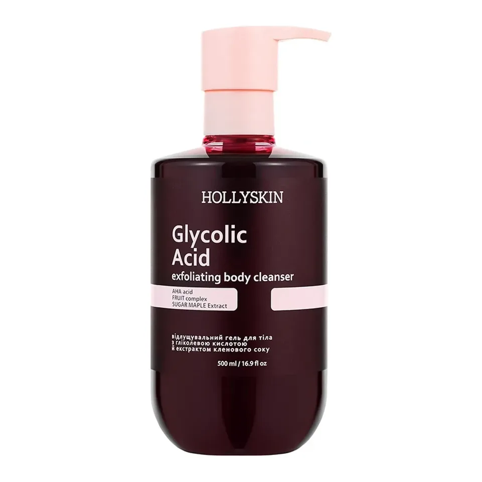 Hollyskin Glycolic Acid Exfoliating Body Cleanser 500 мл