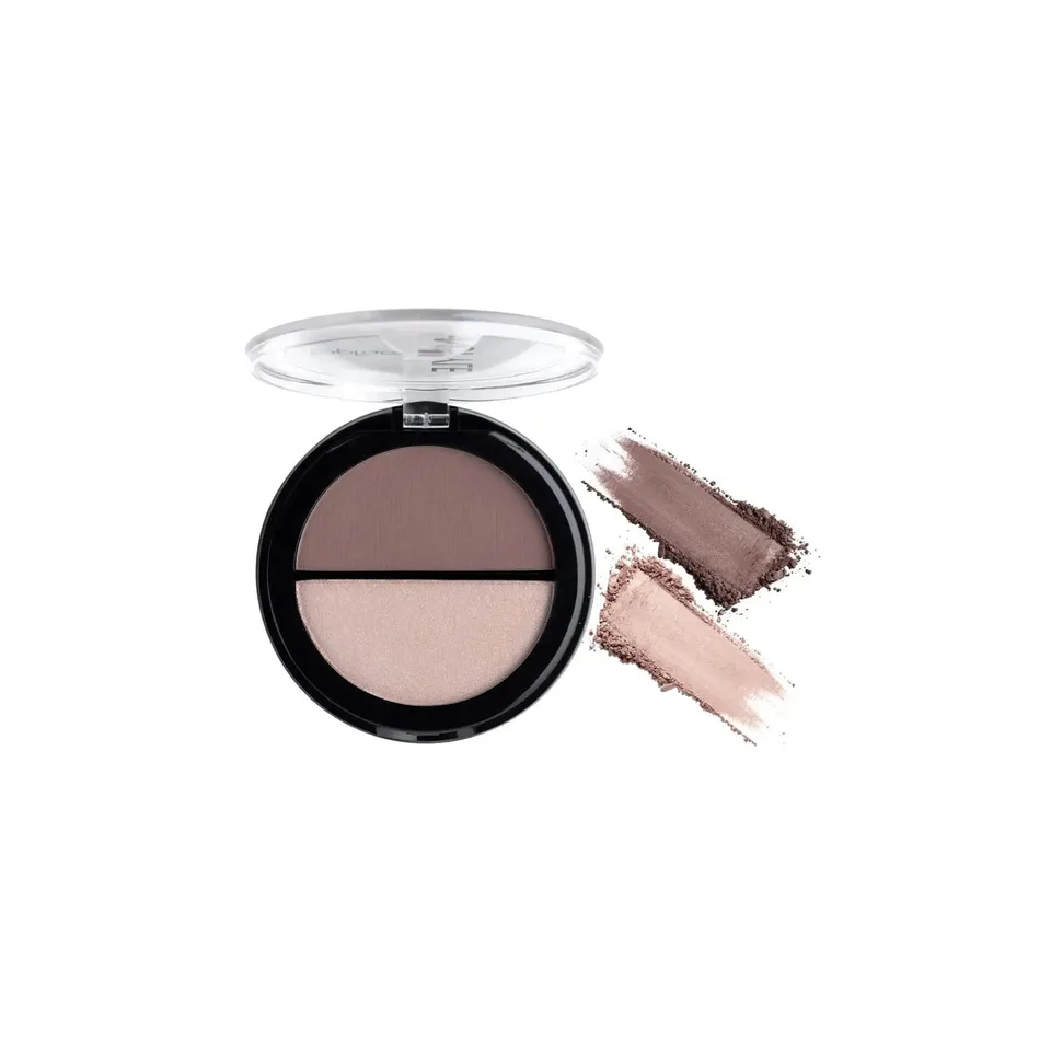 Topface Бронзер-хайлайтер для обличчя Instyle Contour & Highlighter №3