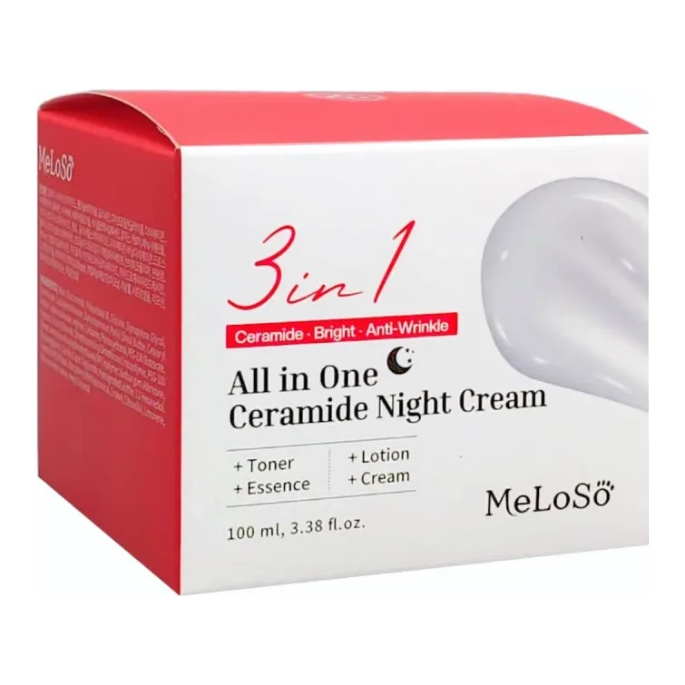MELOSO 3in1 All in One Ceramide Night Cream 100 мл