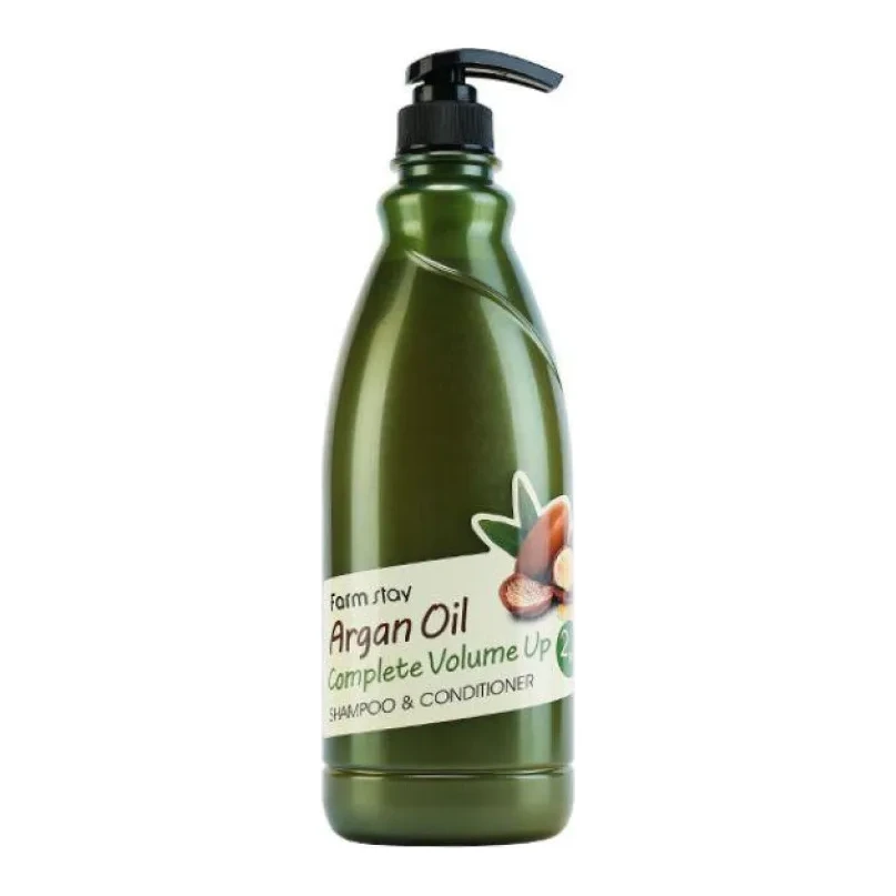 FarmStay Argan Oil Complete Volume Up Shampoo & Conditioner 500 мл