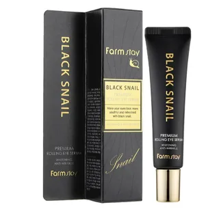 FarmStay Black Snail Premium Rolling Eye Serum 25 мл