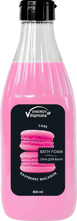 ENERGY OF VITAMINS Raspberry macaron 800 мл