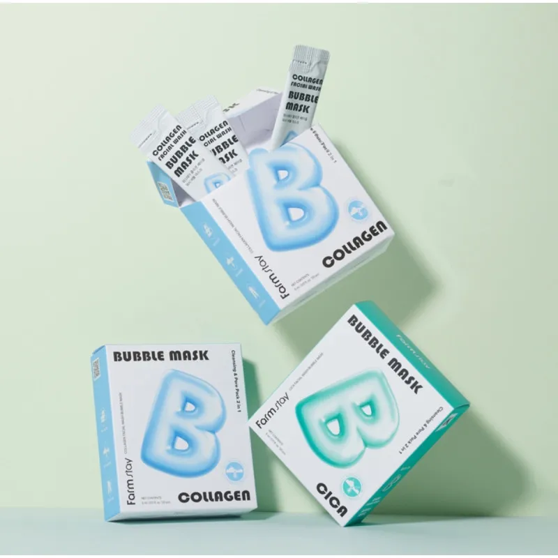 FarmStay Collagen Facial Wash Bubble Mask 5 мл