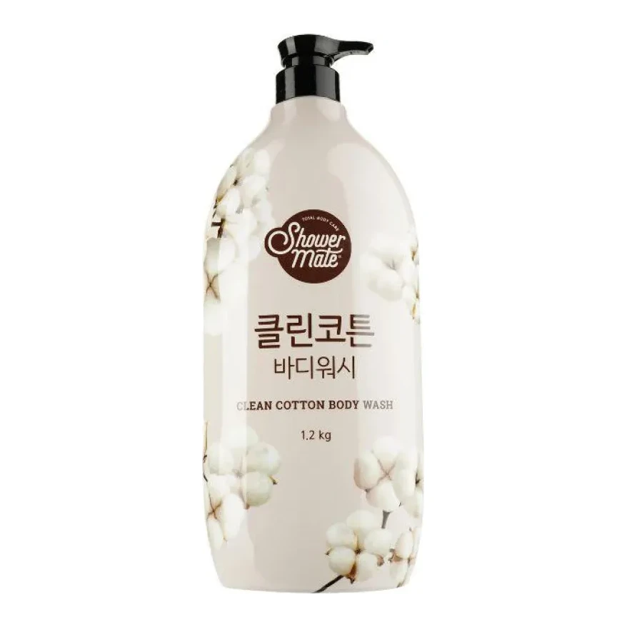 KERASYS Shower Mate Body Wash Natural Clean Cotton 1.2 кг