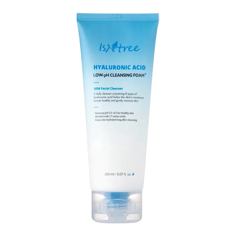 ISNTREE Hyaluronic Acid Low pH Cleansing Foam 150 мл