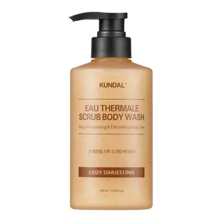 Kundal Eau Thermal Scrub Body Wash Cozy Darjeeling 500 мл