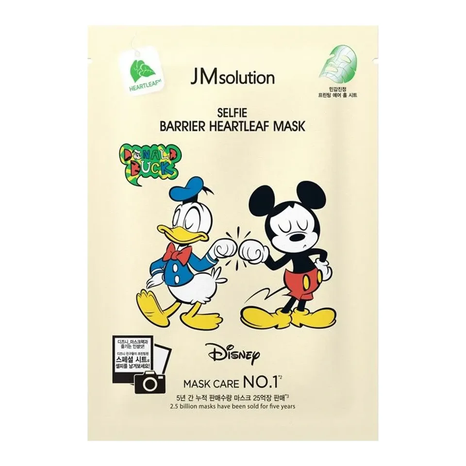 JM Solution JMsolution Disney Collection Selfie Barrier Heartleaf Mask 30 мл