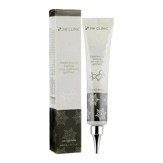3W CLINIC Крем для очей відбілюючий з колагеном Collagen Whitening Eye Cream, 40 мл