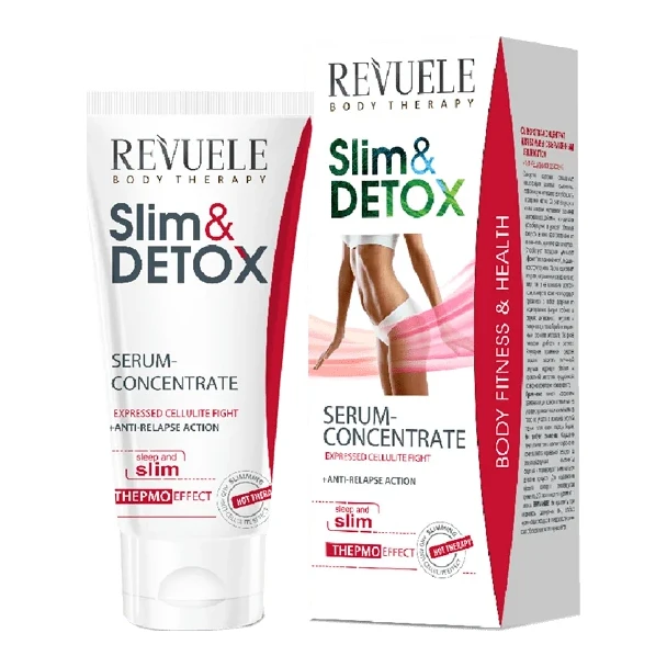 REVUELE Термосироватка-концентрат SLIM&DETOX проти вираж. целюліту, 200 мл