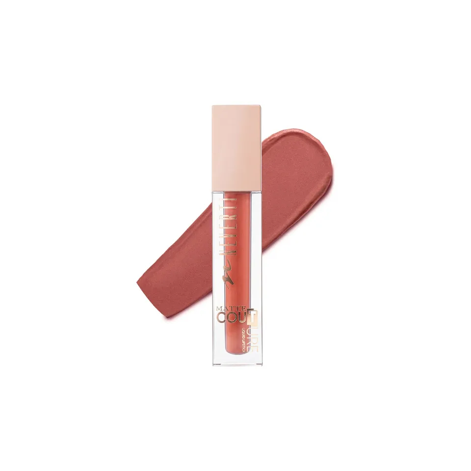 Neverti Рiдка помада для губ Matte Couture Liquid №19 Dose of Rose