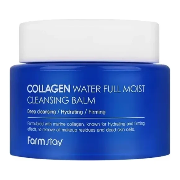 FarmStay COLLAGEN WATER FULL MOIST CLEANSING BALM 95 мл