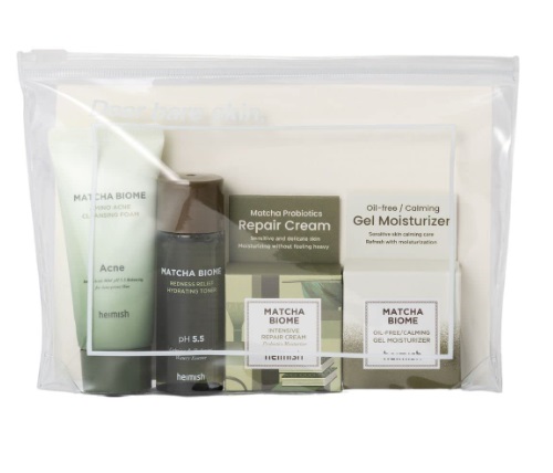 Heimish Matcha Mini Kit( Пінка 30мл+ Тонер 30мл+ Гель 5мл+ Крем 5мл) 30 мл