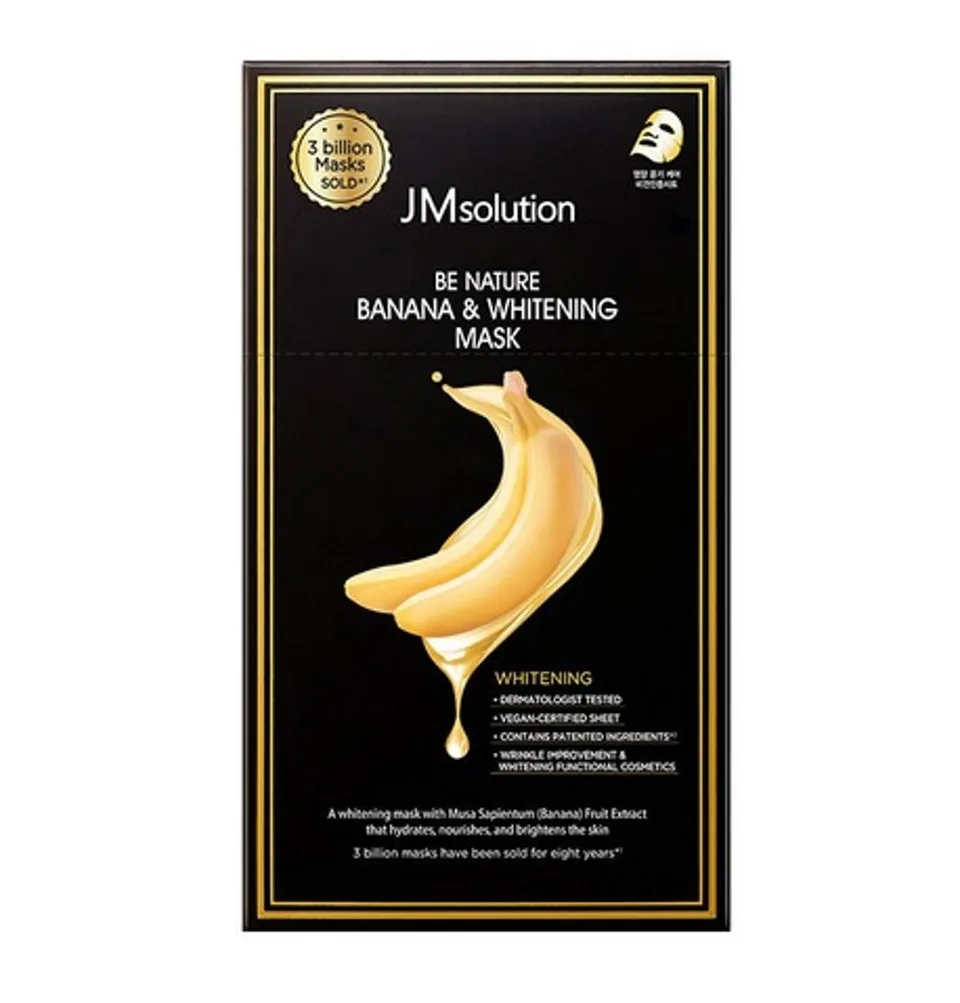 JM Solution JMsolution Be Nature Banana & Whitening Mask 24 мл