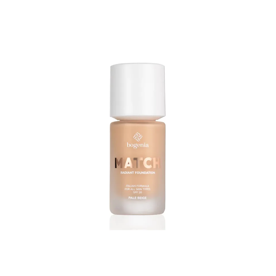 Bogenia Тональний крем MATCH Foundation №6 Pale Beige