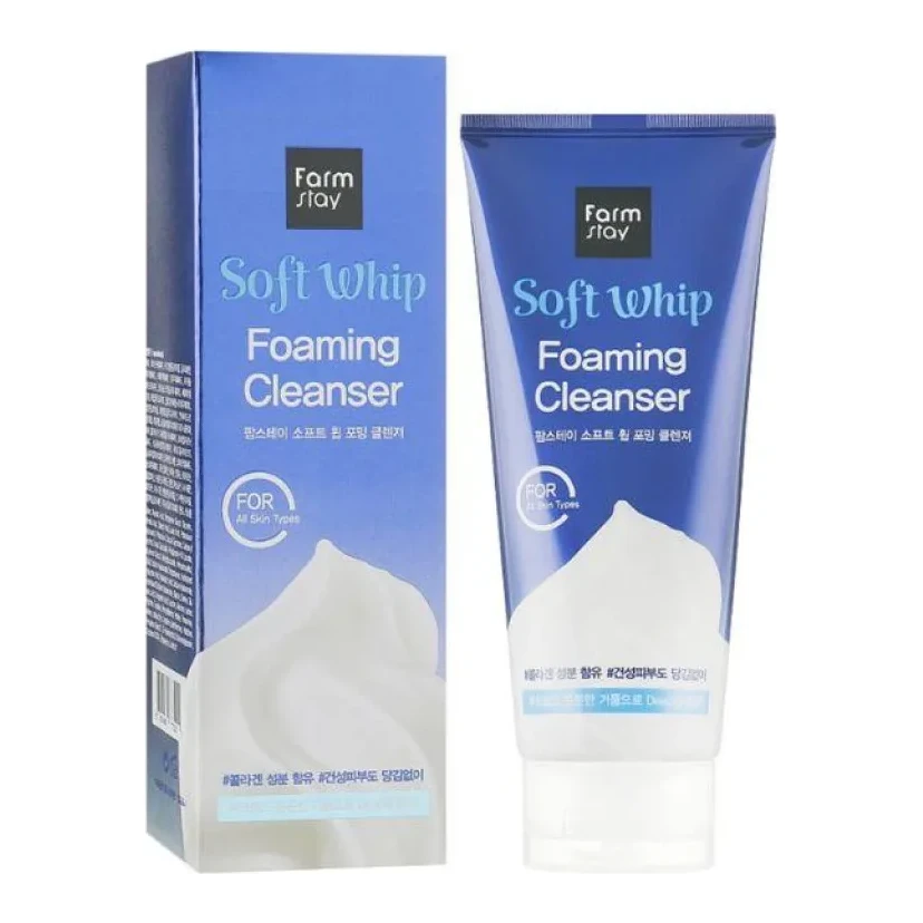 FarmStay Soft Whip Foaming Cleanser 180 мл