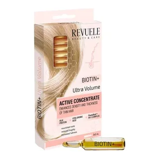 REVUELE Ампули для волосся BIOTIN+ULTRA VOLUME Акт. концентрат, 8*5 мл