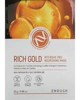 Enough Rich Gold Intensive Pro Nourishing Mask 25 г