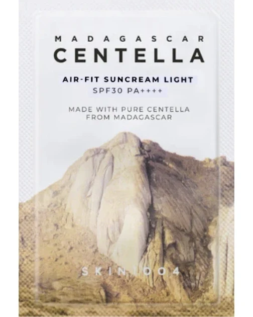 SKIN1004 Madagascar Centella Air‑Fit Suncream Plus SPF50+ PA++++ (Sachet) 1.5 мл