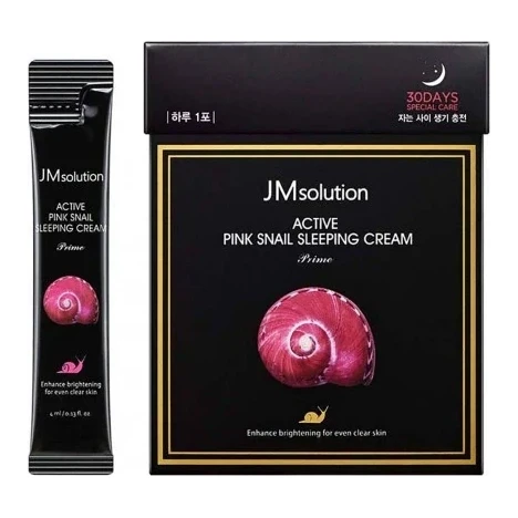 JM Solution JMsolution Active Pink Snail Sleeping Cream 4 мл