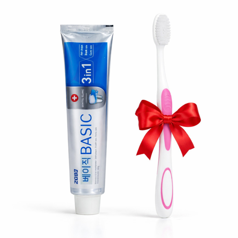 2080 Basic 3in1 Toothpaste 150gr + подарунок