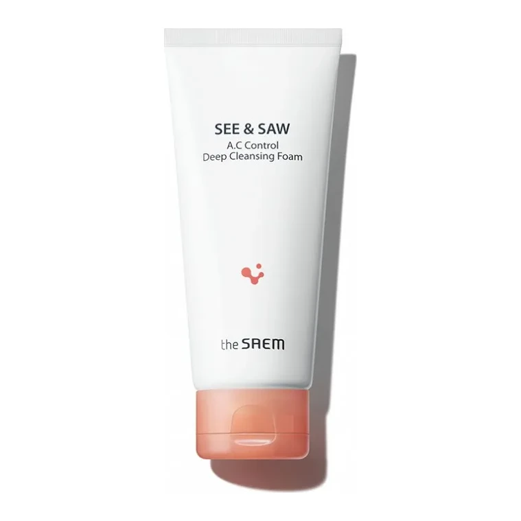 THE SAEM See & Saw AC Control Deep Cleansing Foam 120 мл