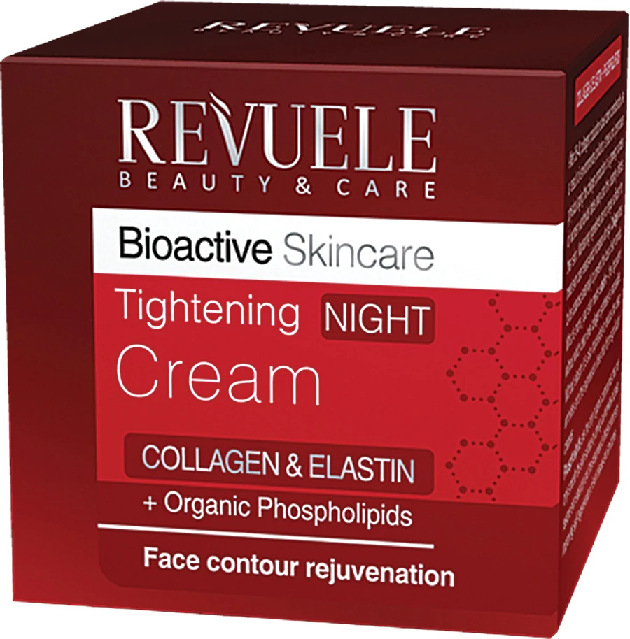 REVUELE Крем нічний з колагеном та еластином Bio Active Skin Care, 50 мл