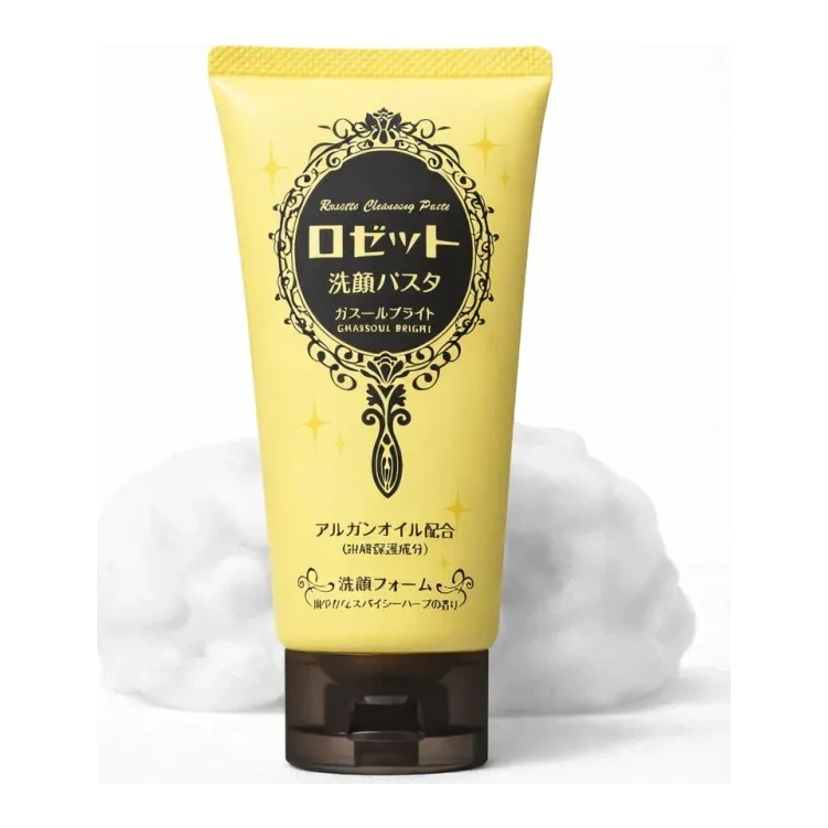 Rosette Face Wash Pasta Ghassoul Bright 120 г