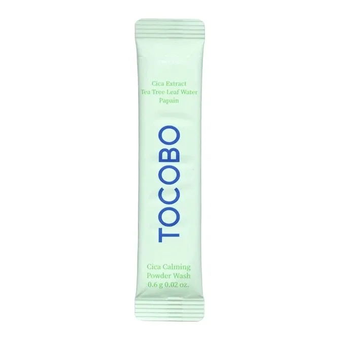 Ензимна пудра для вмивання з заспокійливим ефектом (пробник) TOCOBO Cica Calming Powder Wash 0.6g