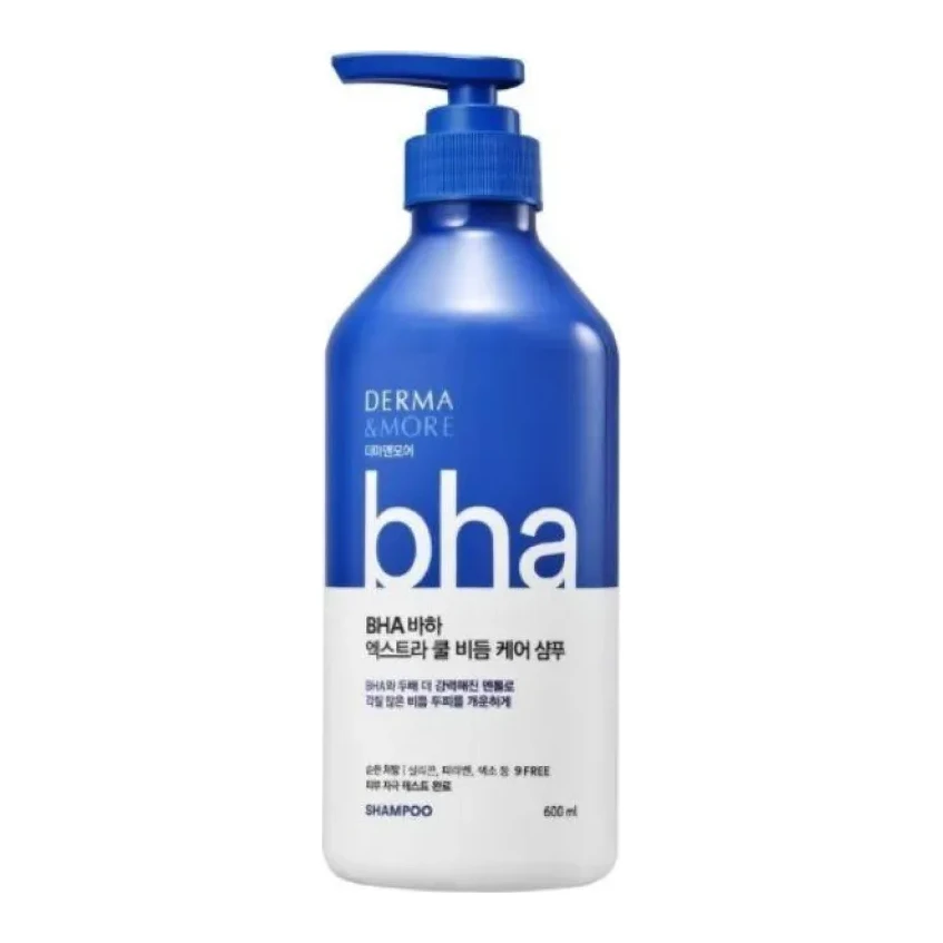 KERASYS Derma&More BHA Extra Cool Dandruff Care Shampoo 600 мл