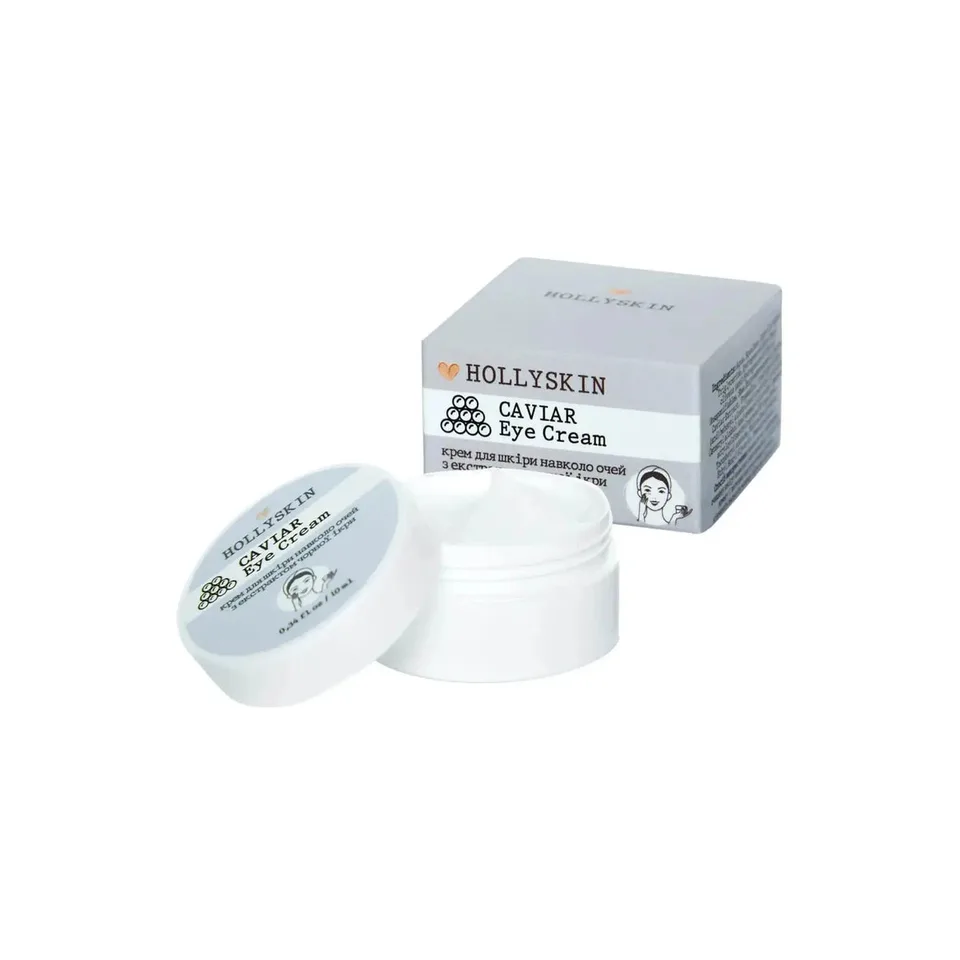 Hollyskin Крем для шкіри навколо очей з екстрактом чорної ікри Caviar Eye Cream