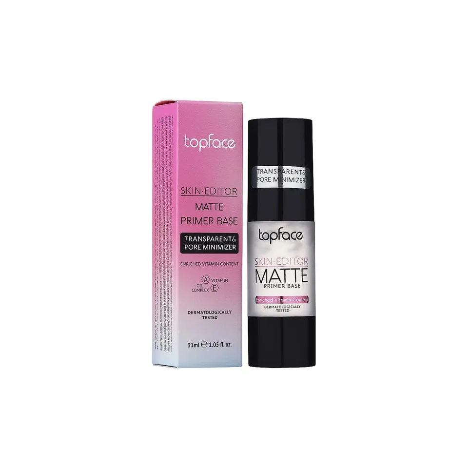 Topface База під макіяж Skin Editor Matte Primer Base №2 Transparent Pore Minimizer