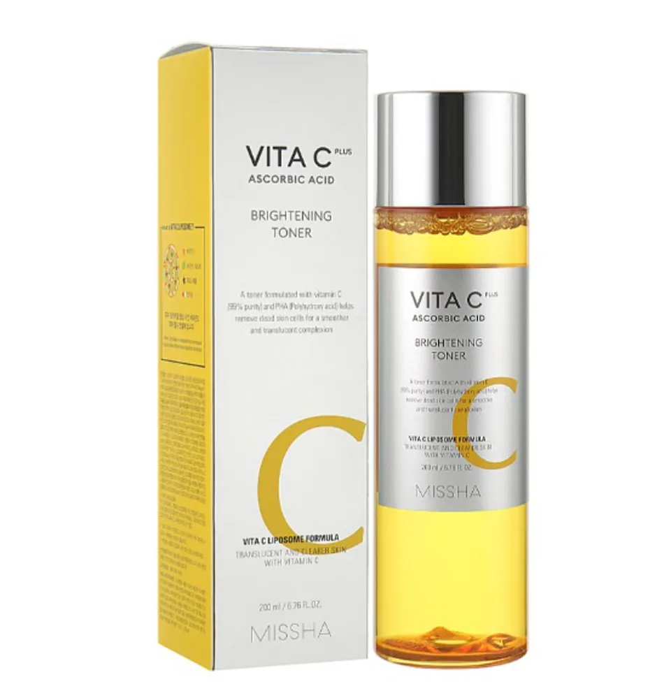 Missha Vita C Plus Brightening Toner 200 мл