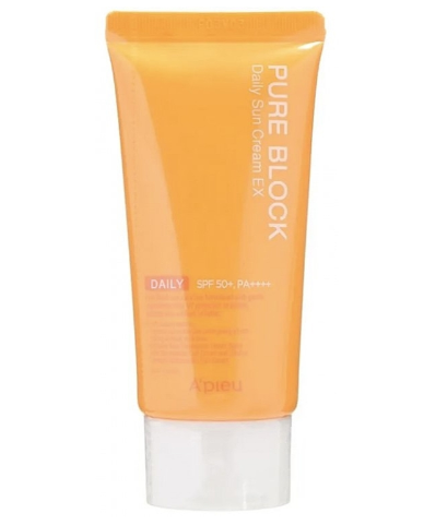 A PIEU A'pieu Pure Block Daily Sun Cream EX SPF50+, PA++++ 50 мл
