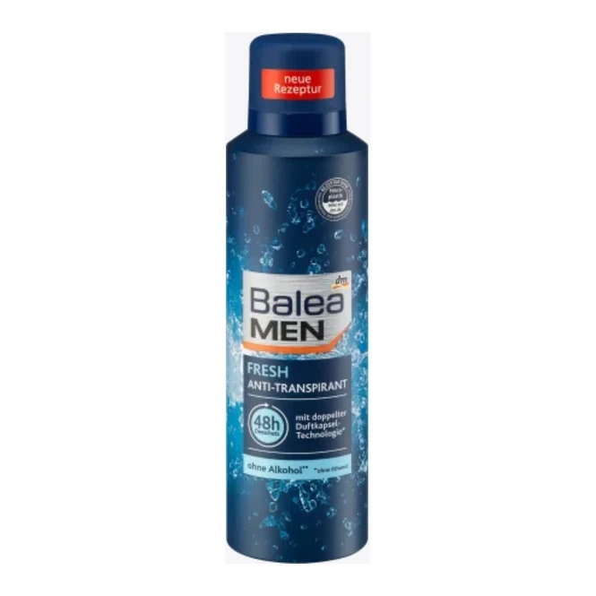 BALEA MEN дезодорант-антиперспірант Fresh Balea 200 мл