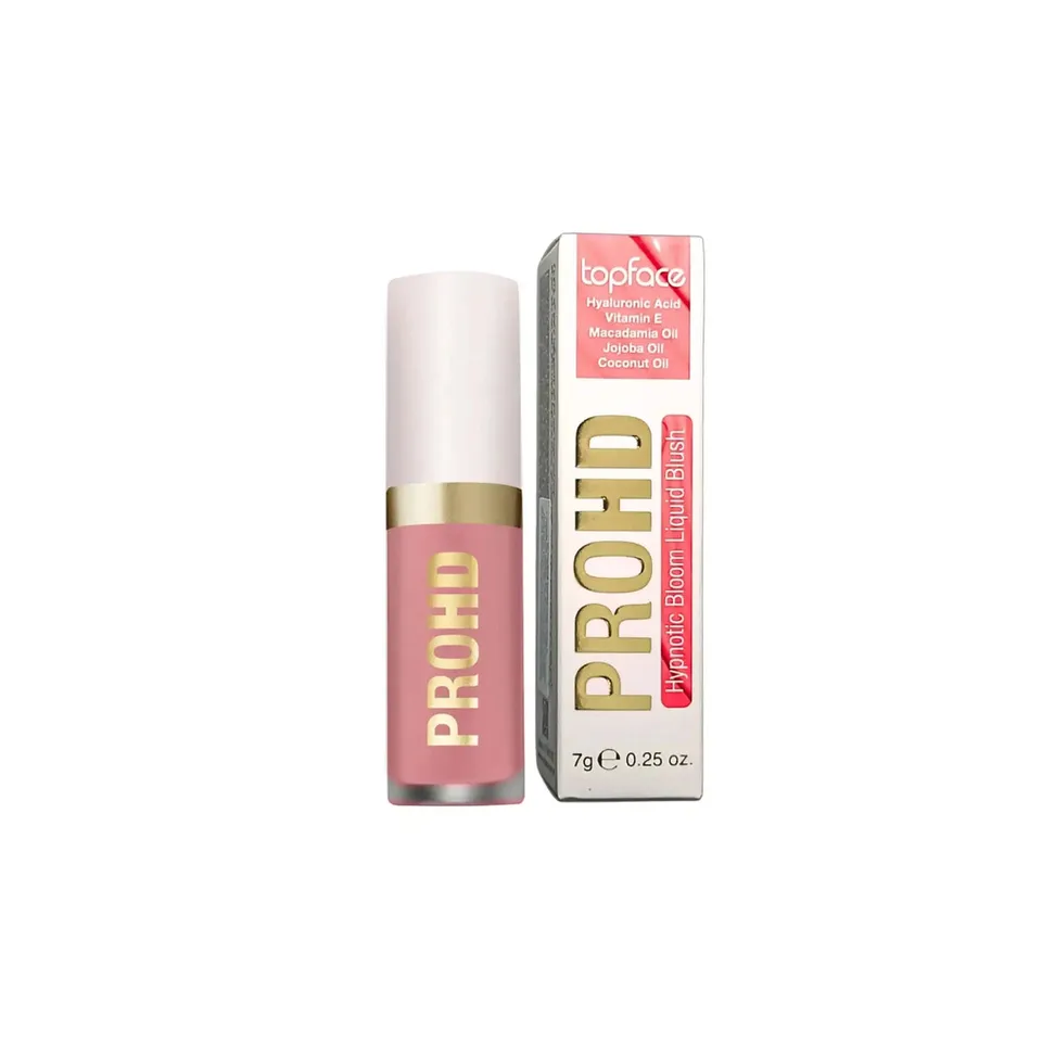 Topface Рідкі рум’яна ProHD Hypnotic Bloom Liquid Blush №2 Rosy Pink