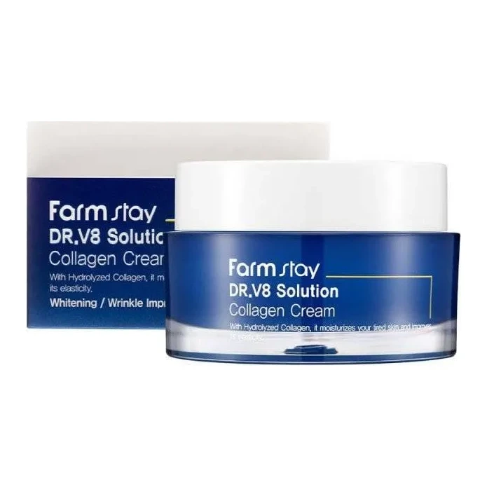 FarmStay Dr.V8 Solution Collagen Cream 50 мл