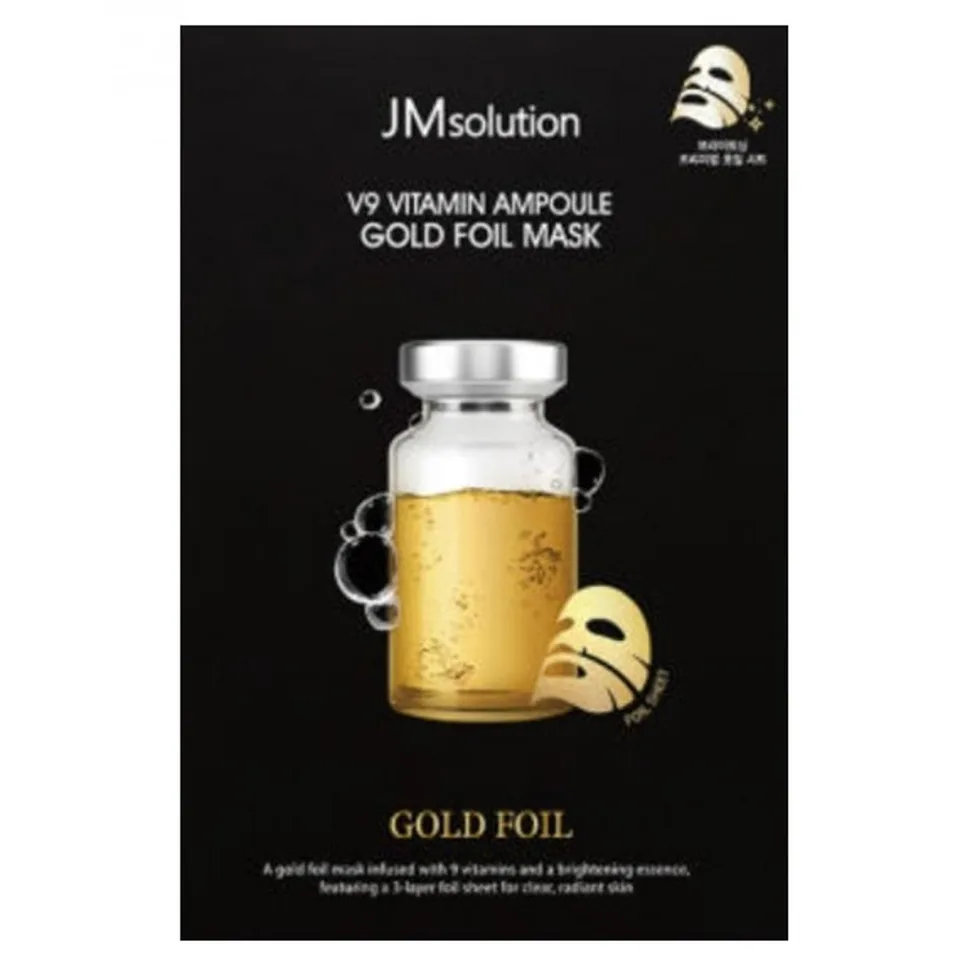 JM Solution JMsolution V9 Vitamin Ampoule GOLD Foil Mask 35 мл