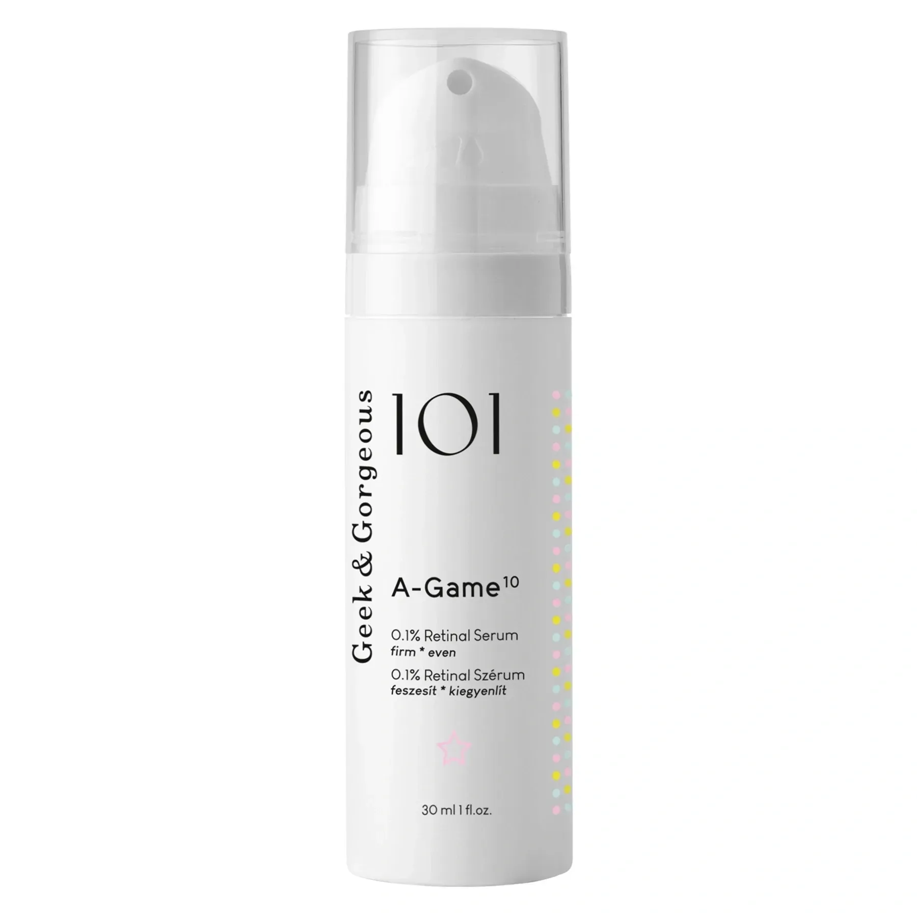 Geek & Gorgeous A-Game 10, 01% Retinal Serum