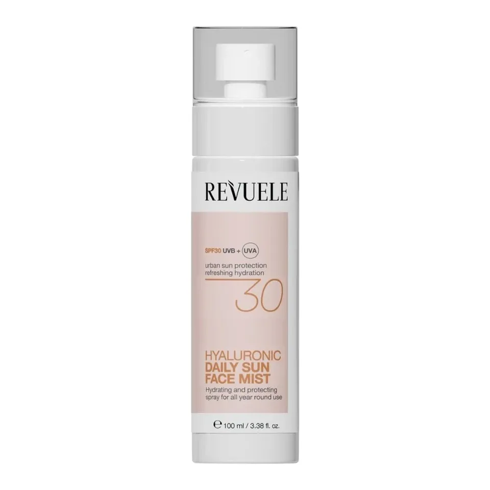 REVUELE Спрей д/обл. щоденний сонцезахисний з гіалуроновою кисл. SPF 30, 100 мл