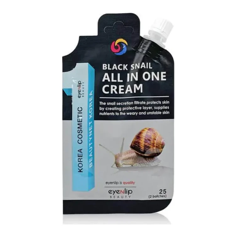 EYENLIP BLACK SNAIL ALL IN ONE CREAM 25 мл