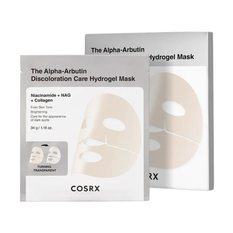 Cosrx The Alpha-Arbutin Discoloration Care Hydrogel Mask 34 г