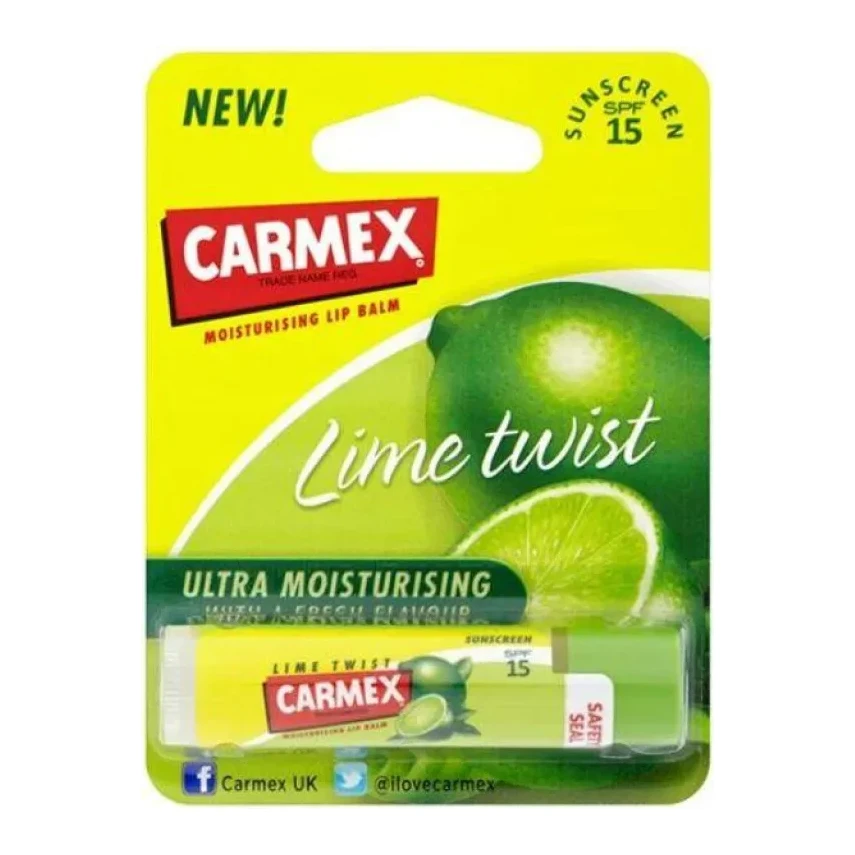 CARMEX Lip Balm Lime Stick SPF 15 4.25 г